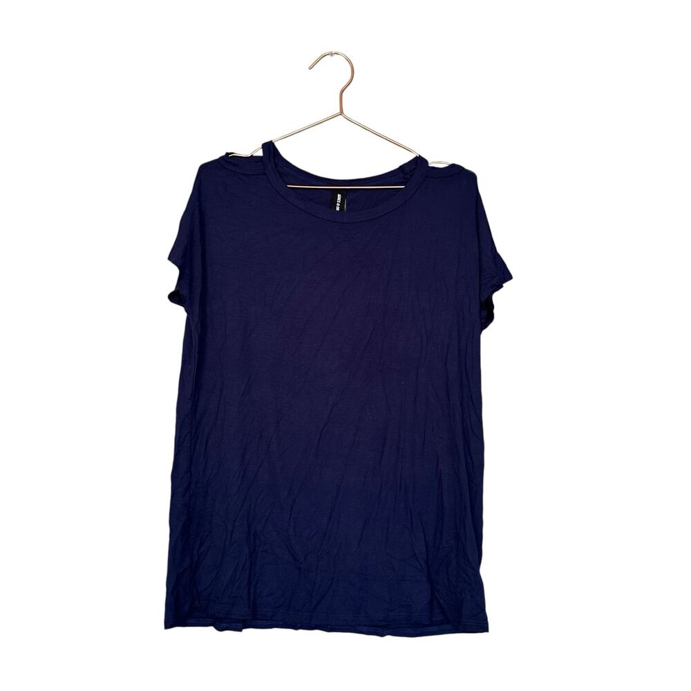 BKE black new with tag t shirt with chest cut out detail size XXL